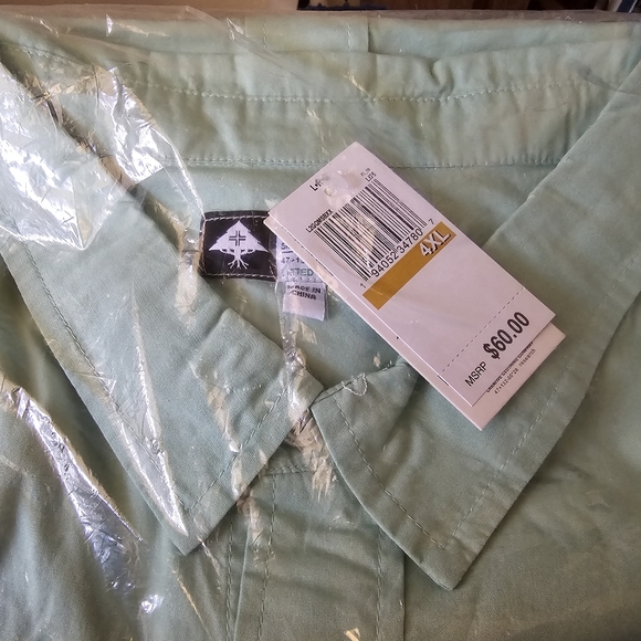 Lifted Research Group - Short Sleeve Button Up - Sz 4XL - NEW - Picture 7 of 7